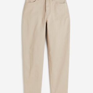H&M high waisted lose fit Twill Jeans Size US 6